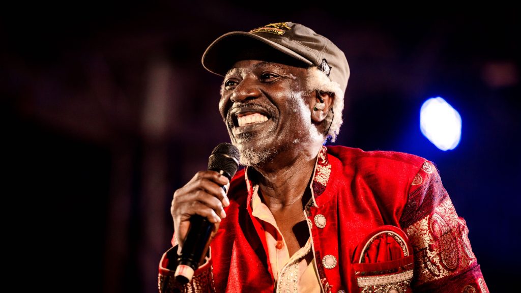 Φωτογραφία του Alpha Blondy στο Release Athens Festival για την ανακοίνωση προπώλησης