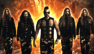 Οι Sabaton στο Κλειστό Φάληρο Release Athens Festival 2019 Joakim Brodén, Pär Sundström, Chris Rörland, Hannes Van Dahl, Tommy Johansson