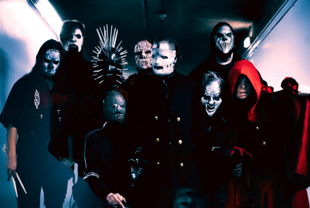 Φωτογραφία των Slipknot για το Release Athens Festival 2021