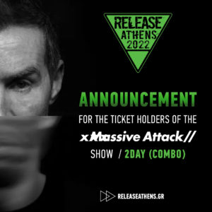 Massive Attack Announcement 2day combo cover
