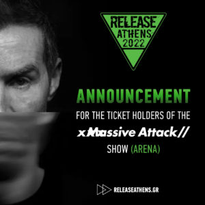 Announcement Massive Attack arena- cover