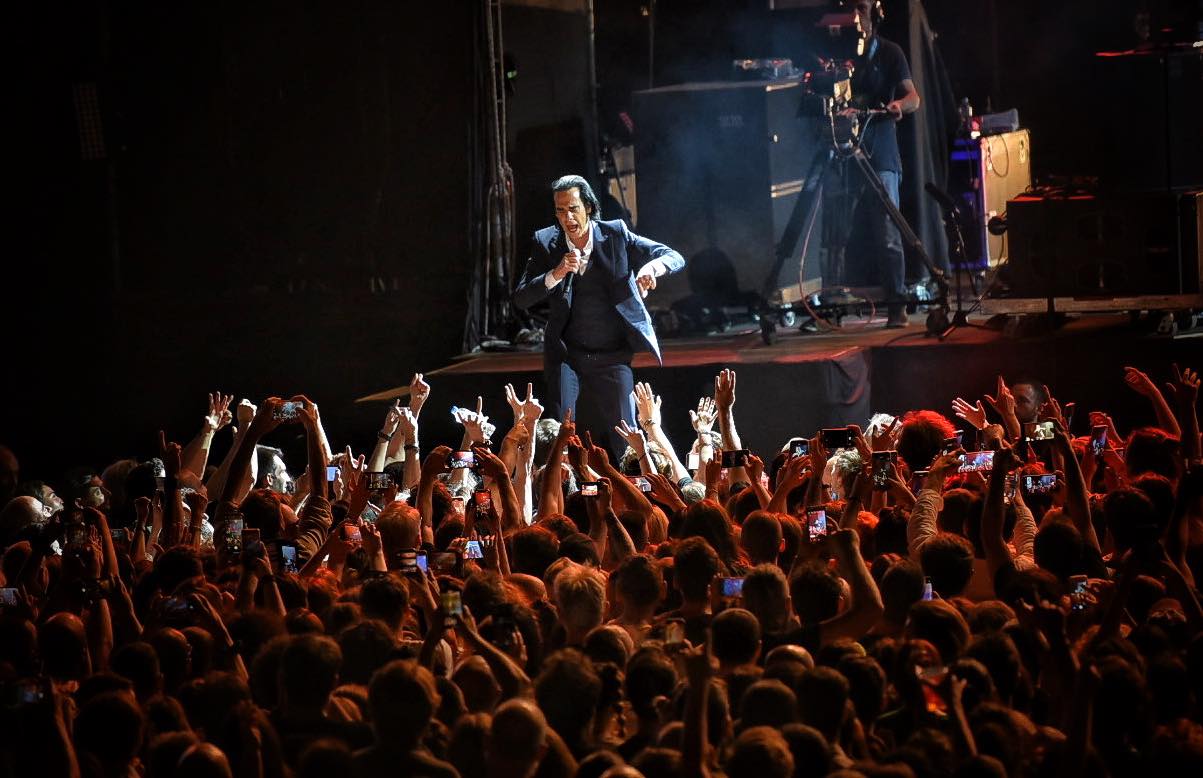 Photo of Nick Cave & The Bad Seeds while Performing at Release Athens 2022