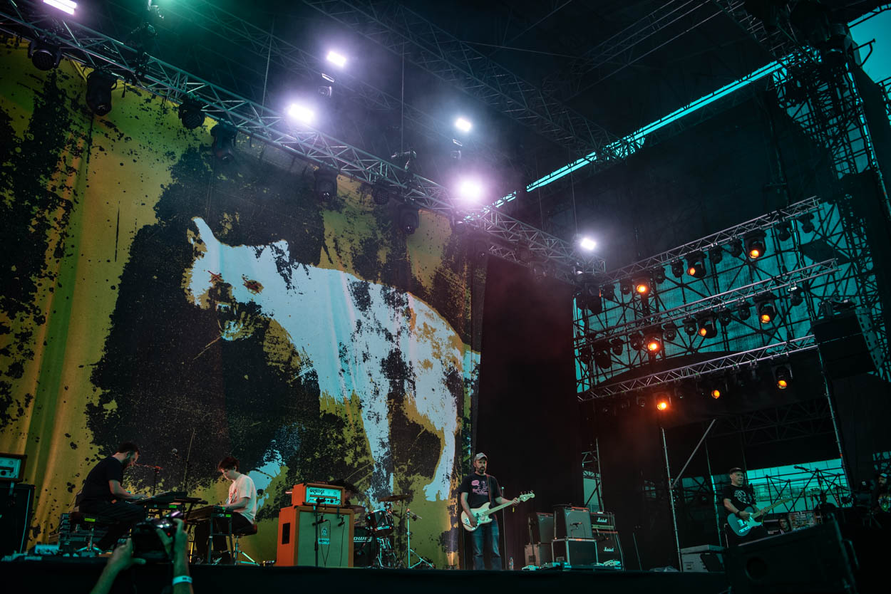 Photo of Mogwai while Performing at Release Athens 2022