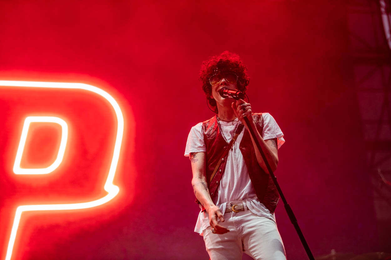 Photo of Lp performing at Release Athens Festival 2022