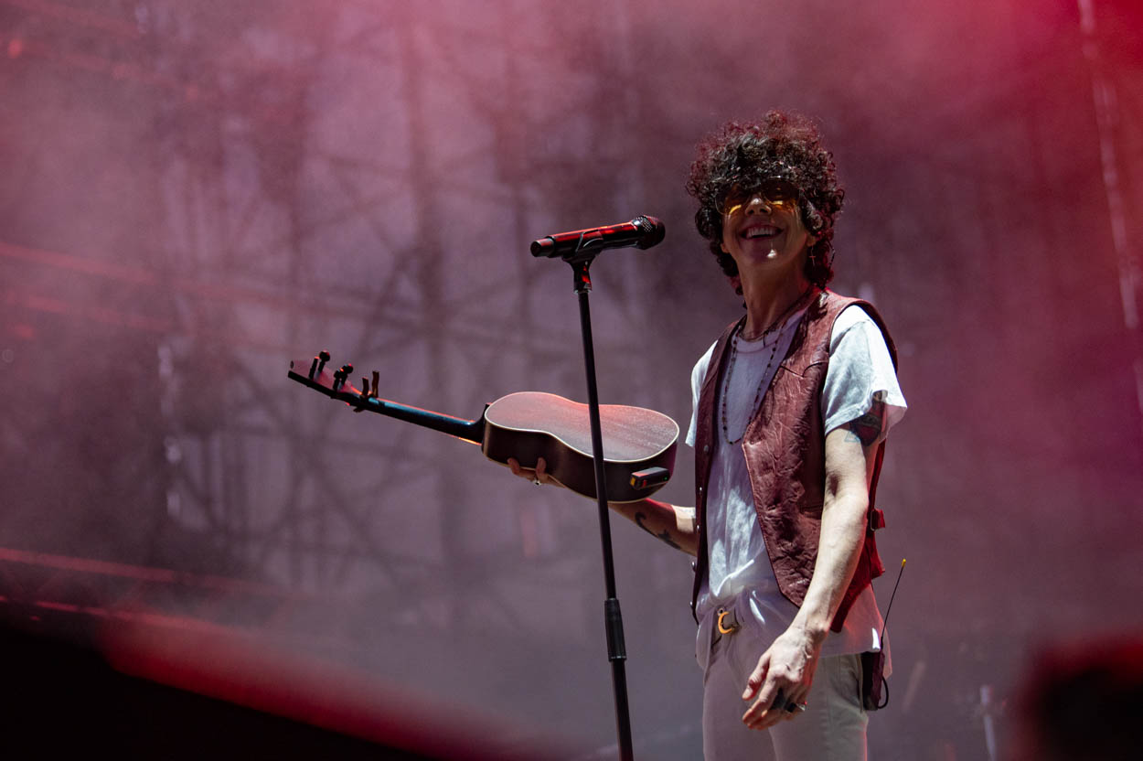 Photo of Lp performing at Release Athens Festival 2022