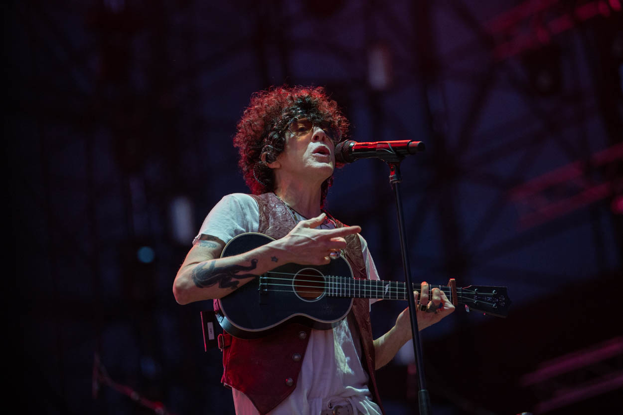Photo of Lp performing at Release Athens Festival 2022