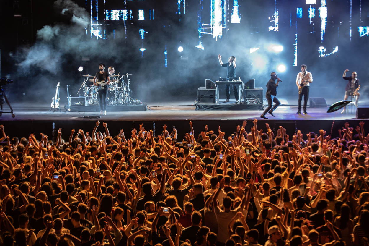 Photo of the Parov Stelar's show at Release Athens 2022