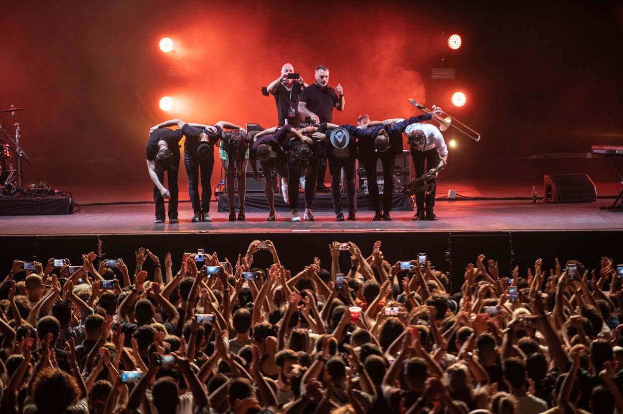 Photo of the Parov Stelar's show at Release Athens 2022