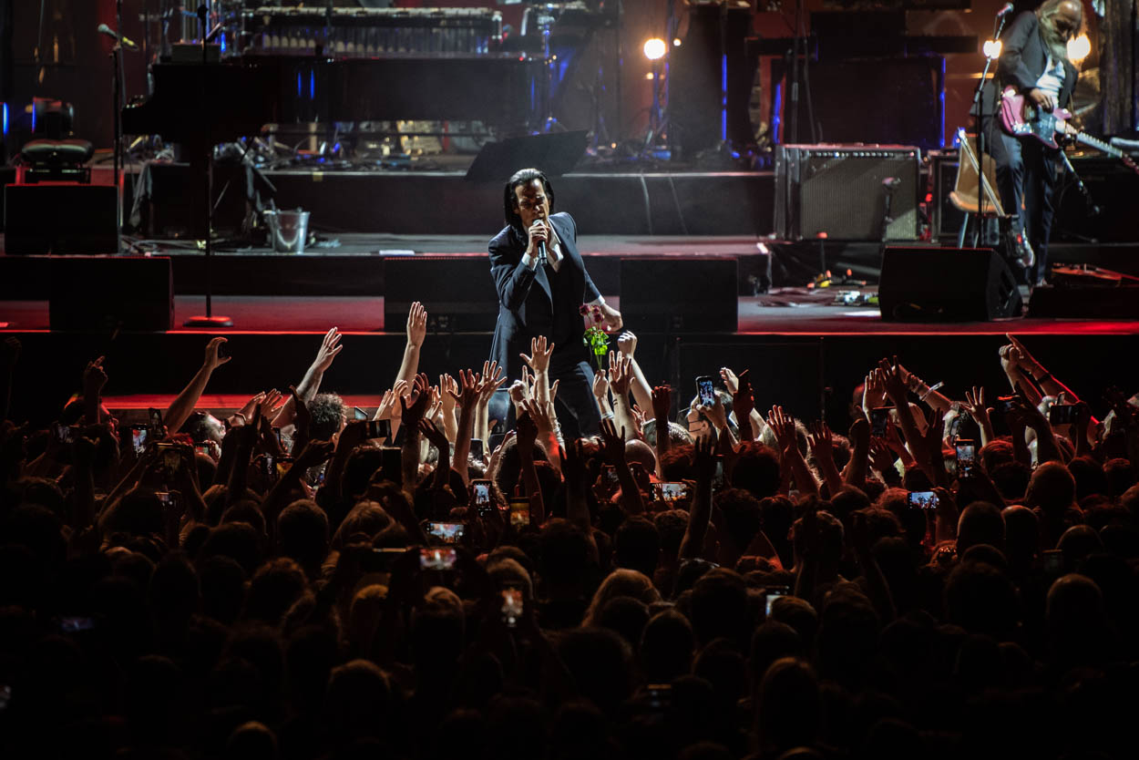 Photo of Nick Cave & The Bad Seeds while Performing at Release Athens 2022