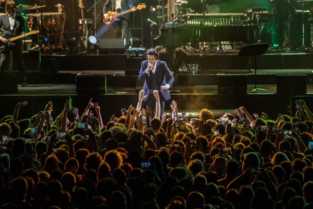 Photo of Nick Cave & The Bad Seeds while Performing at Release Athens 2022