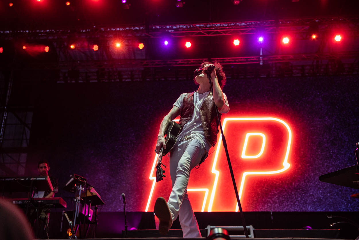 Photo of Lp performing at Release Athens Festival 2022