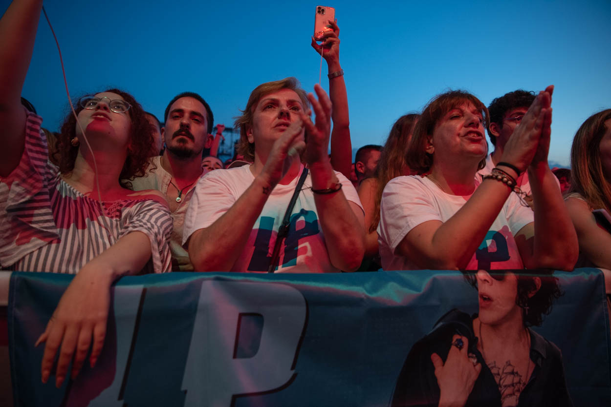 Photo of Lp's fans at Release Athens Festival 2022