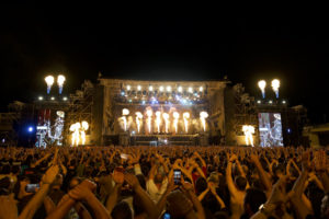 Photo of the stage/ Manowar 2022