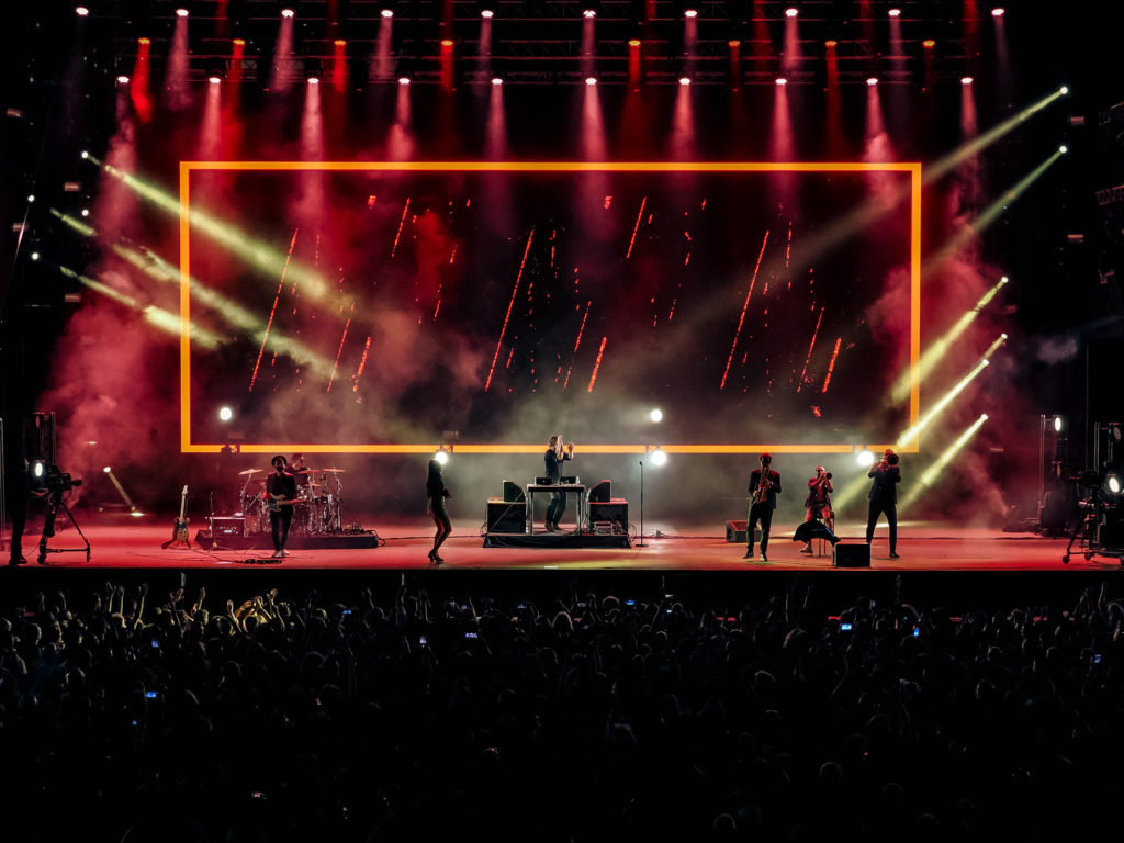 Photo of the Parov Stelar's show at Release Athens 2022