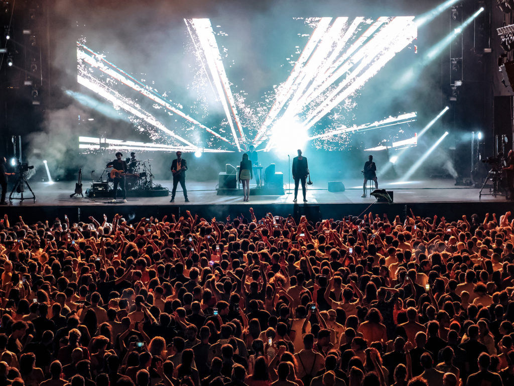 Photo of the Parov Stelar's show at Release Athens 2022