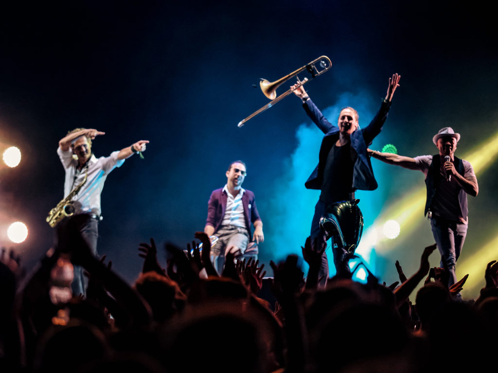 Photo of the Parov Stelar's show