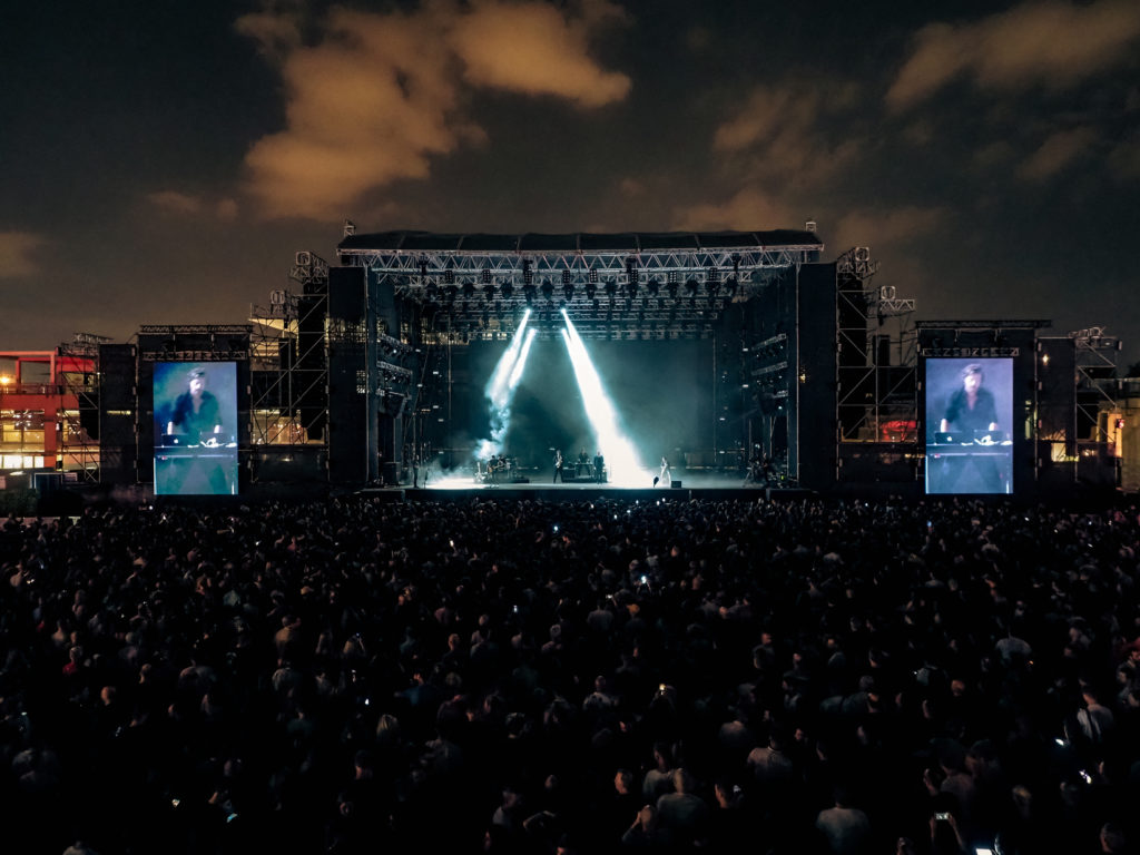 Η σκηνή του Release Athens 2022 την ημέρα του Parov Stelar