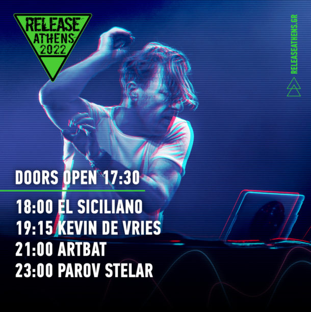 Release Athens 2022 / Day 3: Timetable