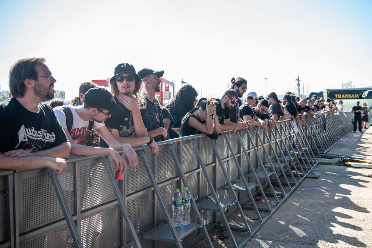 Κοινό 1ης σειράς στην αρχή του Festival