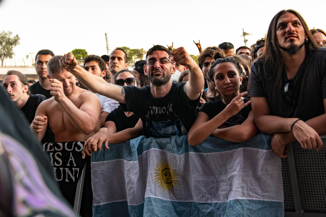 Photo of the crowd at Cradle of Filth's Show