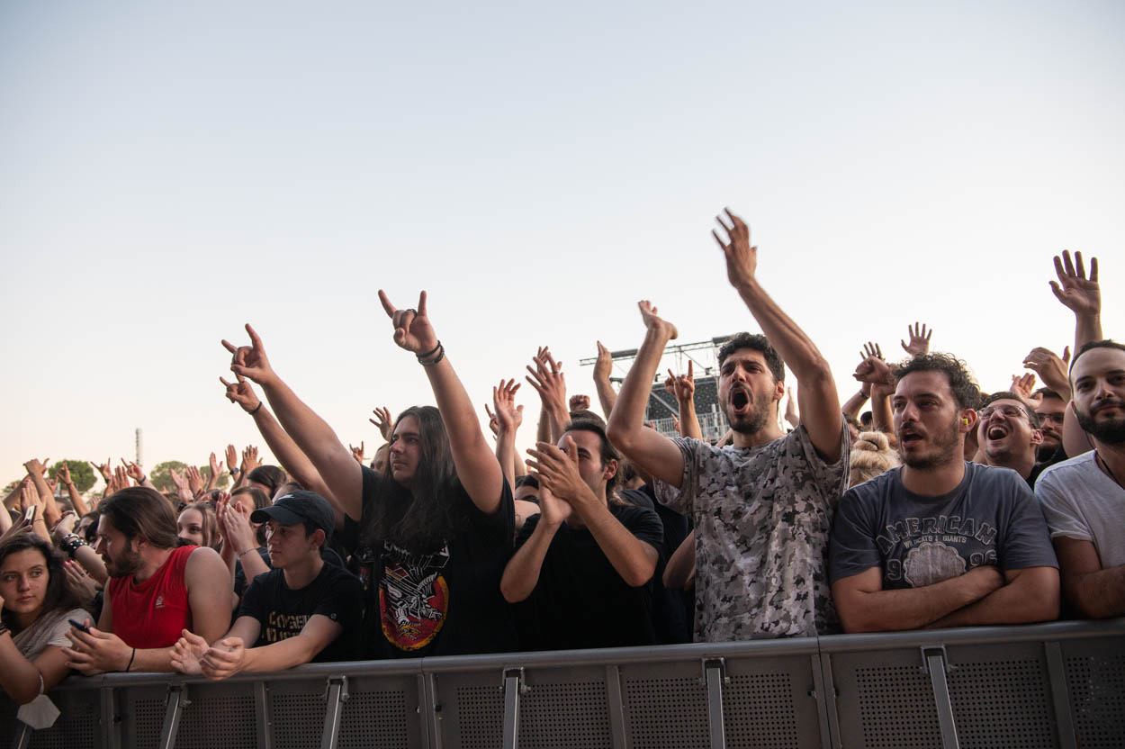 Photo of the crowd at Cradle of Filth's Show