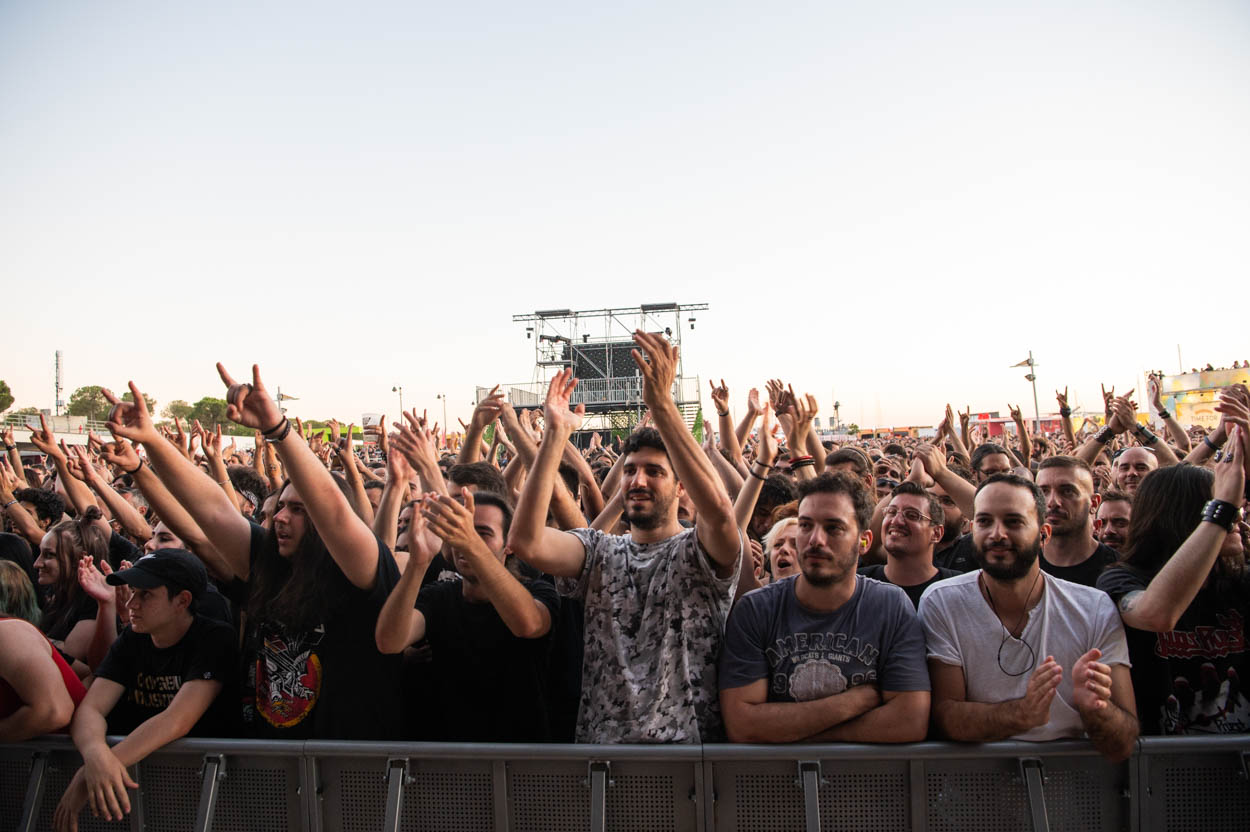 Photo of the crowd at Cradle of Filth's Show