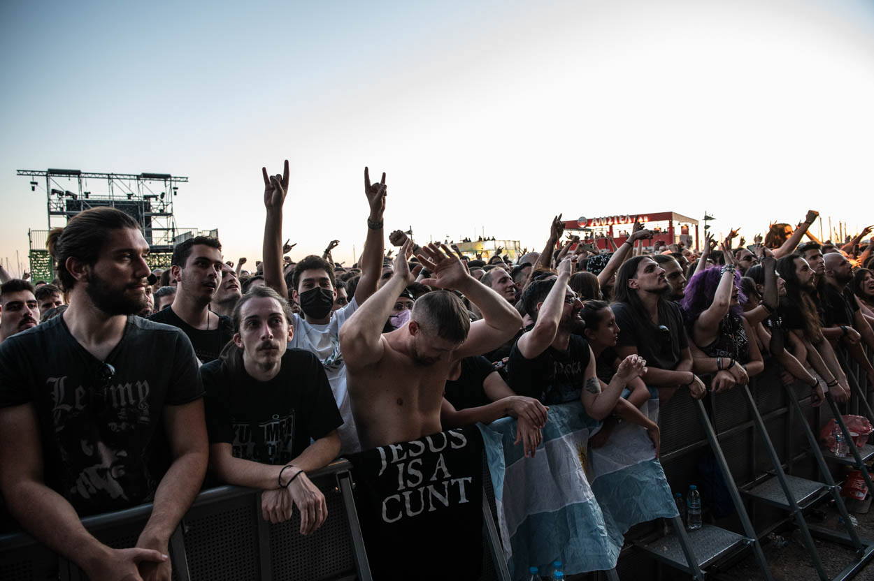 Photo of the crowd at Cradle of Filth's Show