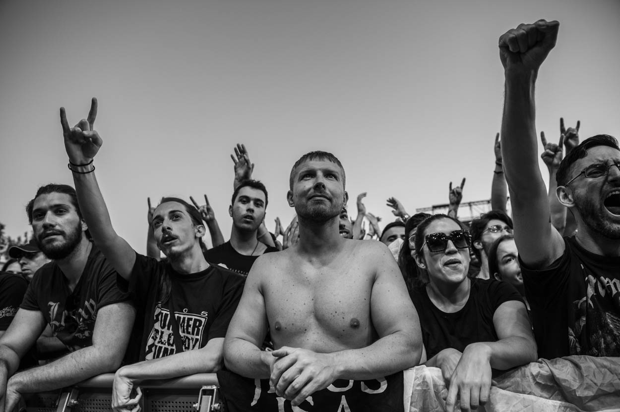 Photo of the crowd at Cradle of Filth's Show