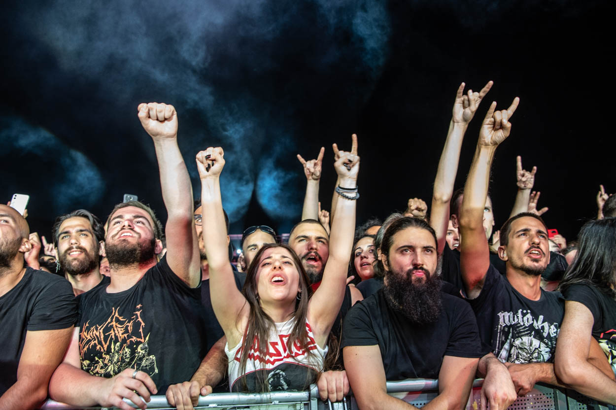 Photo of the crowd at Judas Priest's Show