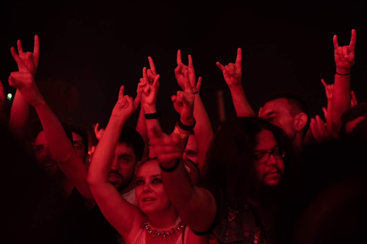 Photo of the crowd at Judas Priest's Show