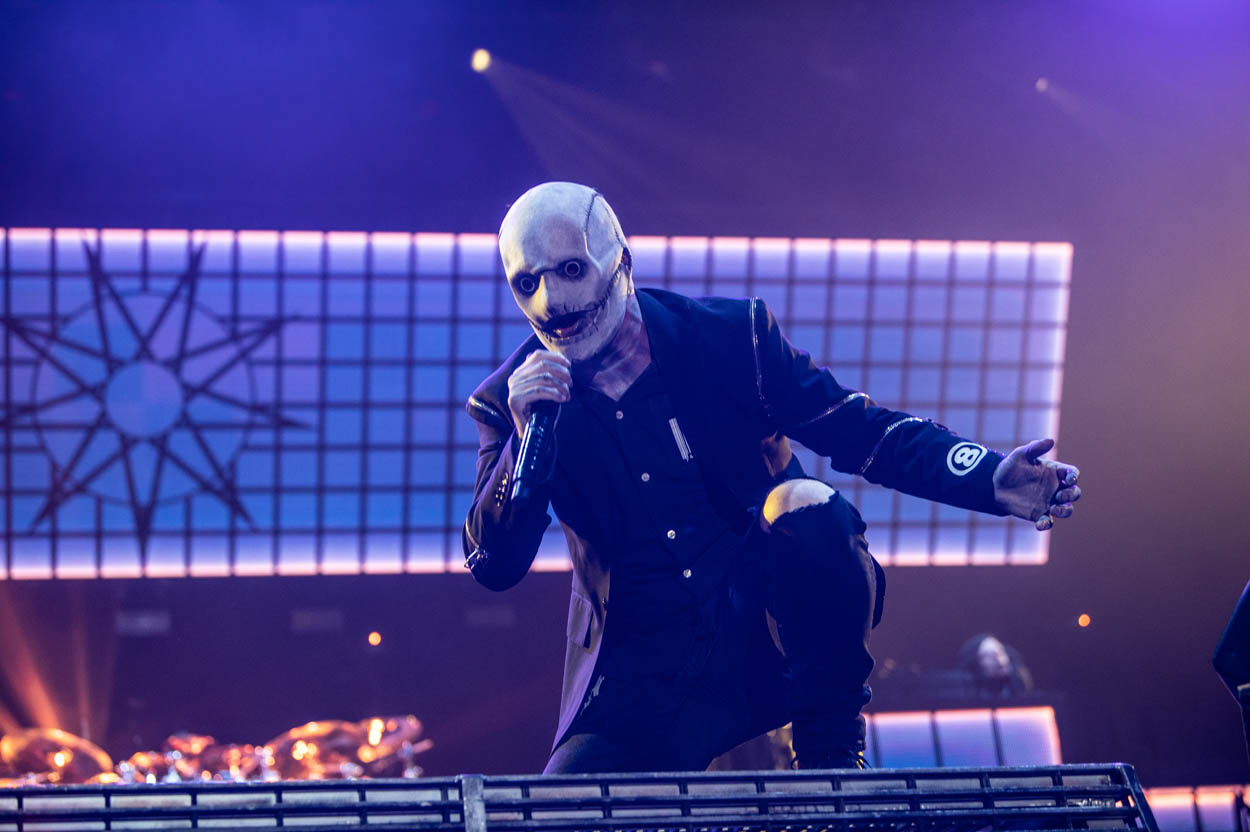 Ο Corey Taylor στη σκηνή του Release Athens 2022