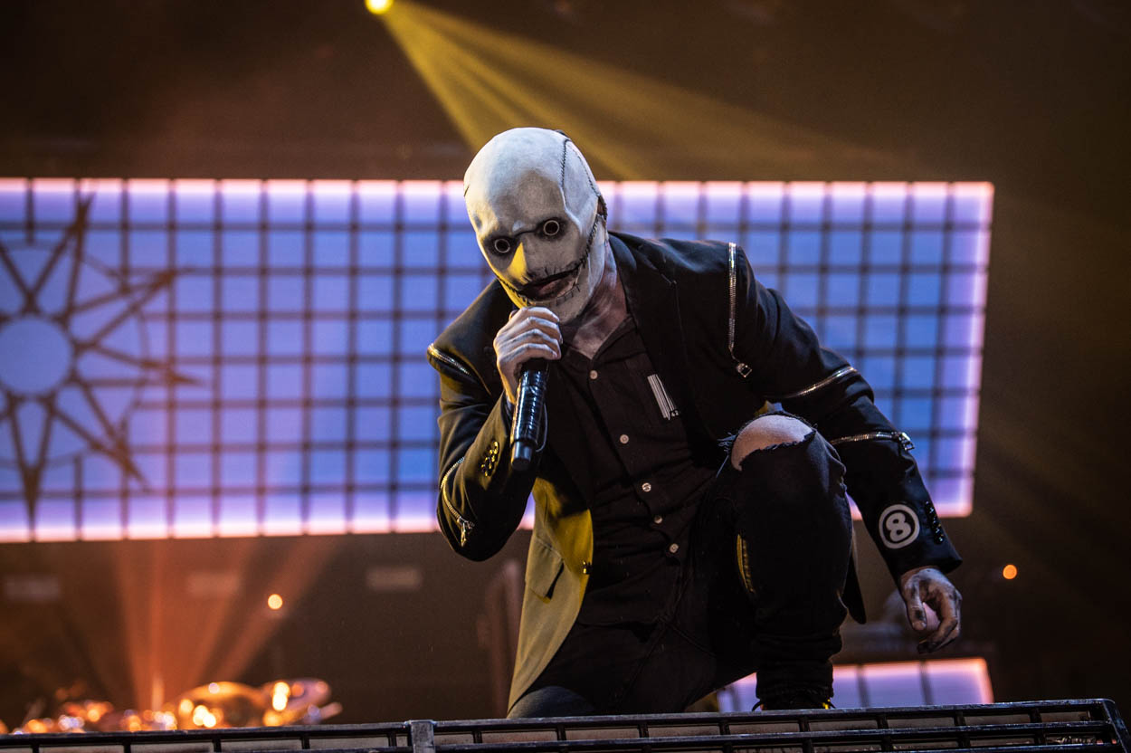 Ο Corey Taylor στη σκηνή του Release Athens 2022