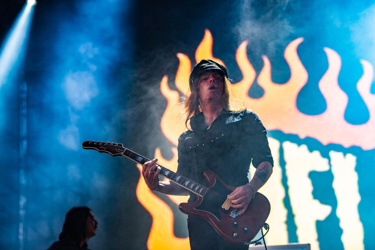 The Hellacopters at Release Athens 2022 (Nicke Andersson)