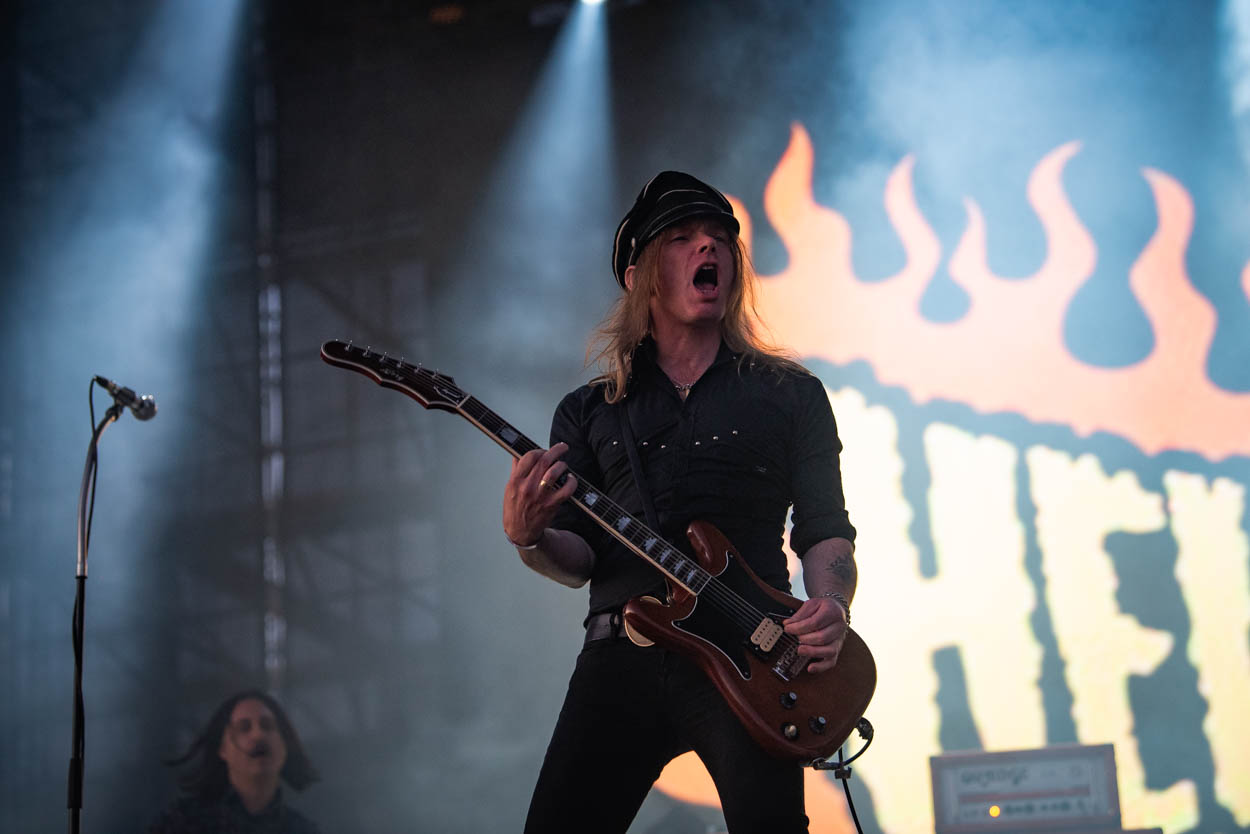 The Hellacopters at Release Athens 2022 (Nicke Andersson)