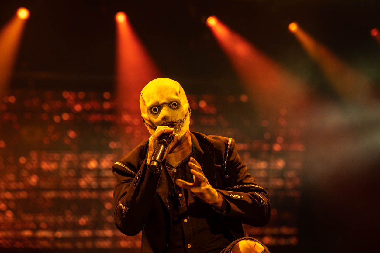 Ο Corey Taylor στη σκηνή του Release Athens 2022