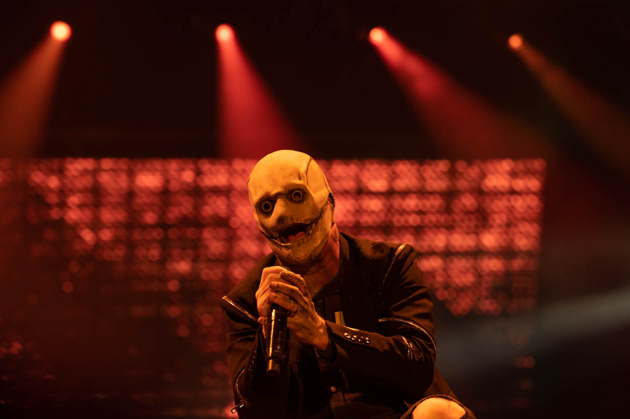 Ο Corey Taylor στη σκηνή του Release Athens 2022