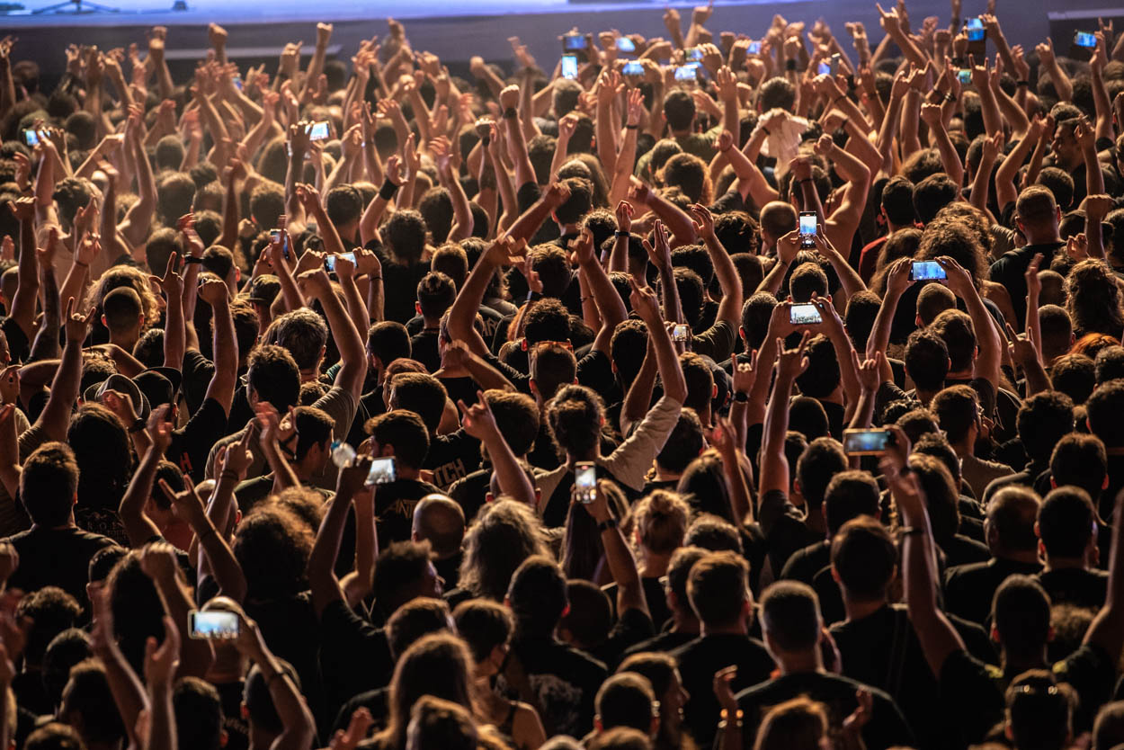 Photo of the audience at Release Athens 2022