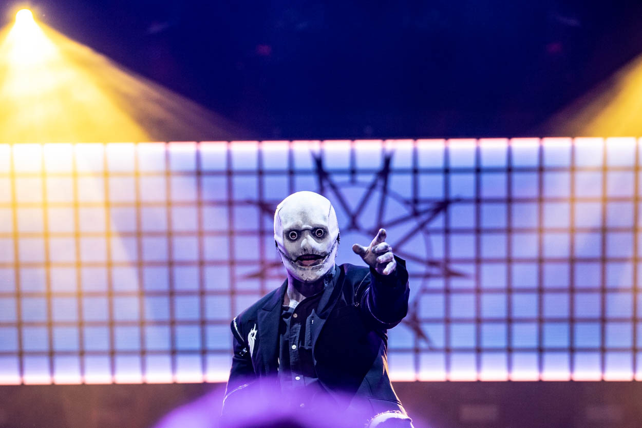 Ο Corey Taylor στη σκηνή του Release Athens 2022