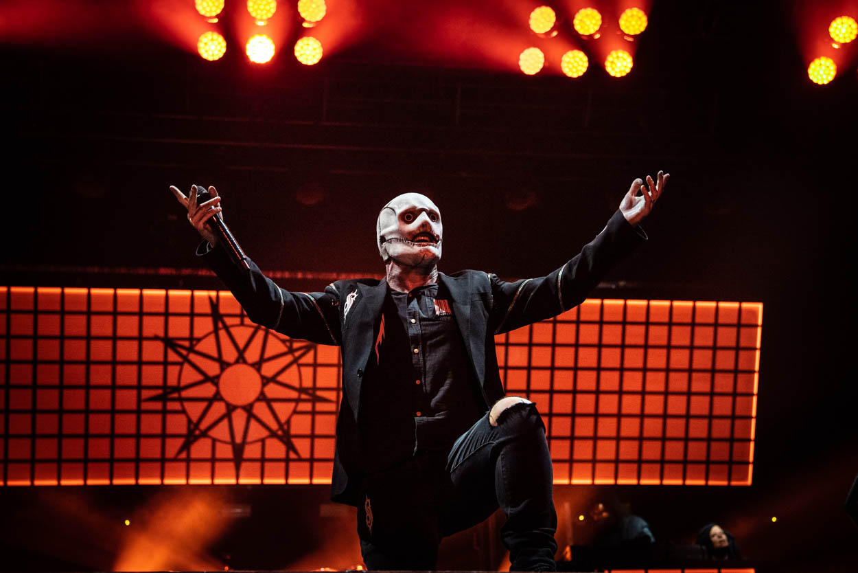 Ο Corey Taylor στη σκηνή του Release Athens 2022