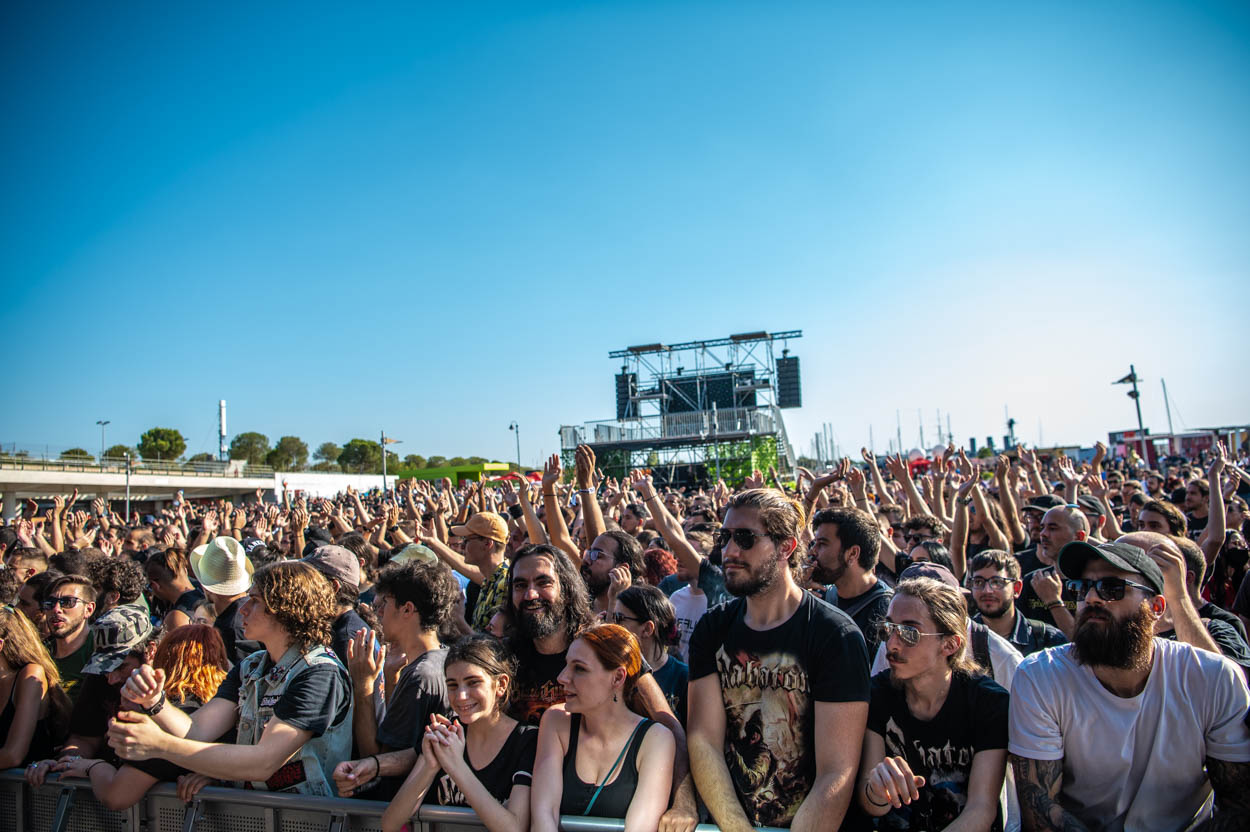 Photo of the audience at Epica's show