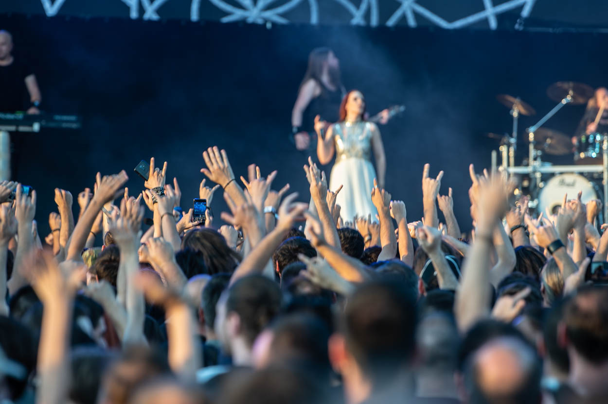 Simone Simons at Release Athens 2022