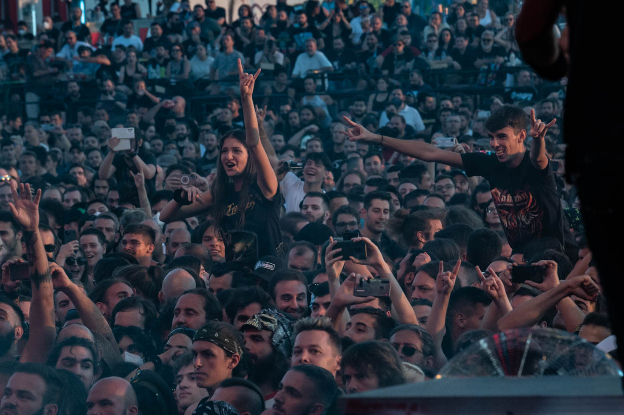 Photo of the audience at the Epica's show 