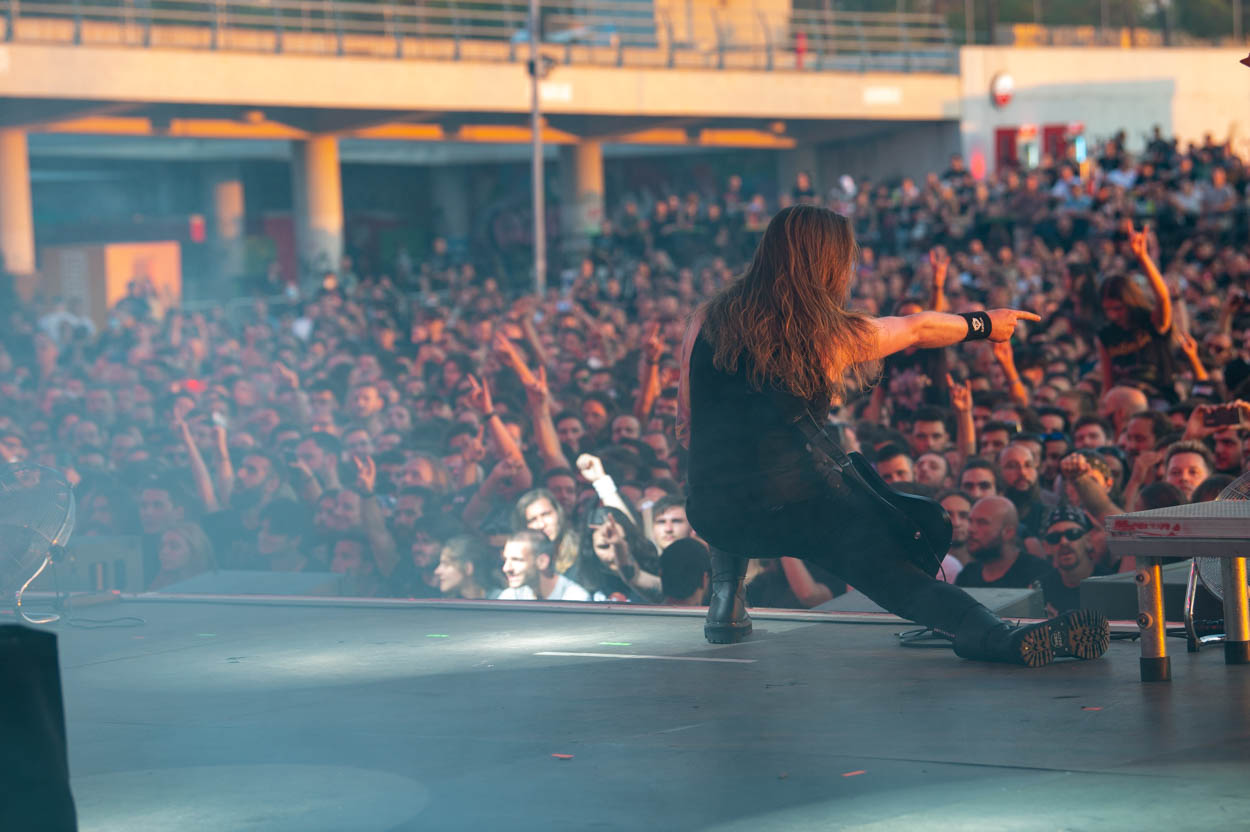 Ο κιθαρίστας των Epica στη σκηνή του Release Athens 2022