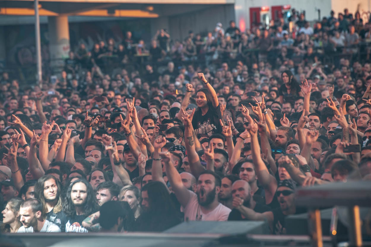 Photo of the audience at the Epica's show 