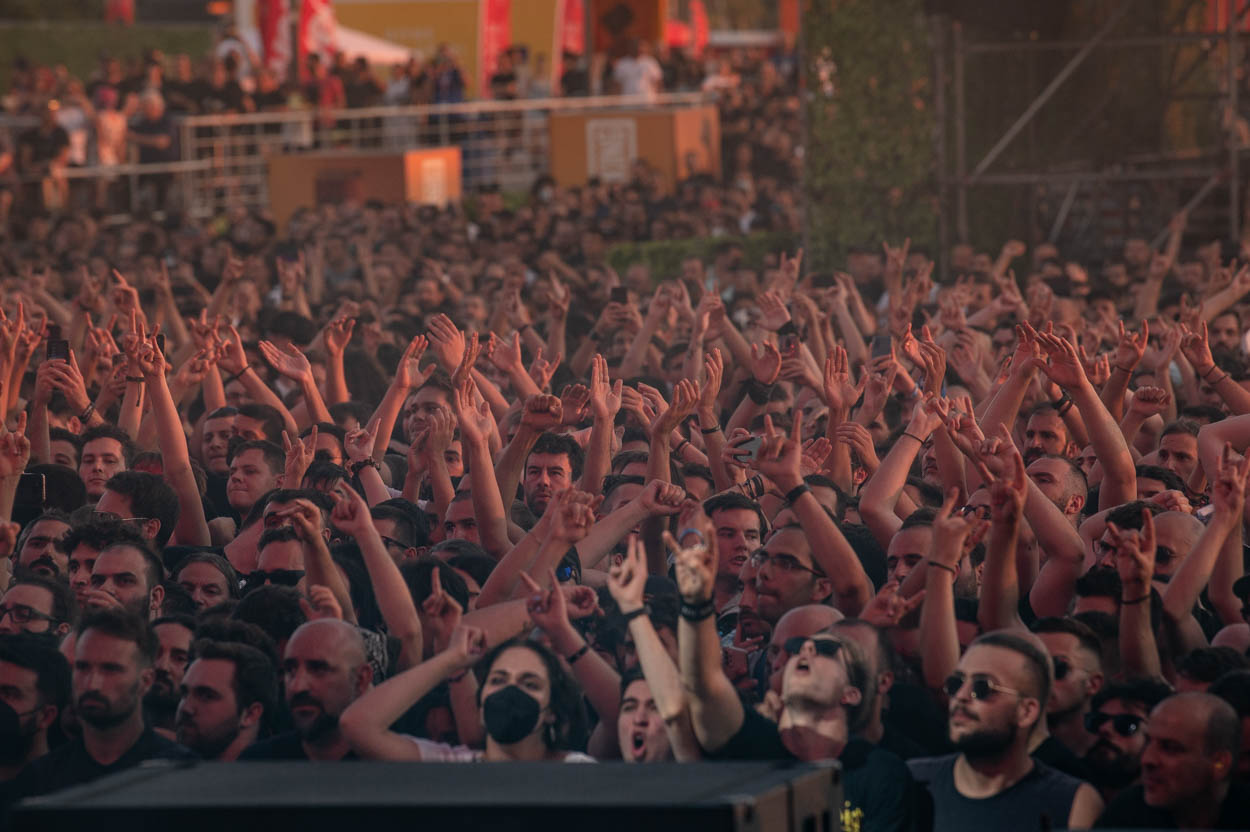 Photo of the audience at the Epica's show 