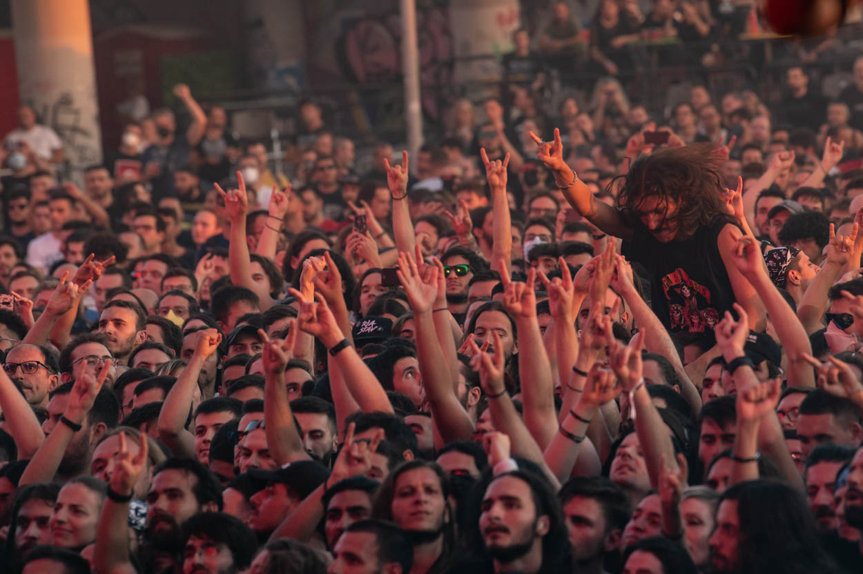 Photo of the audience at the Epica's show 