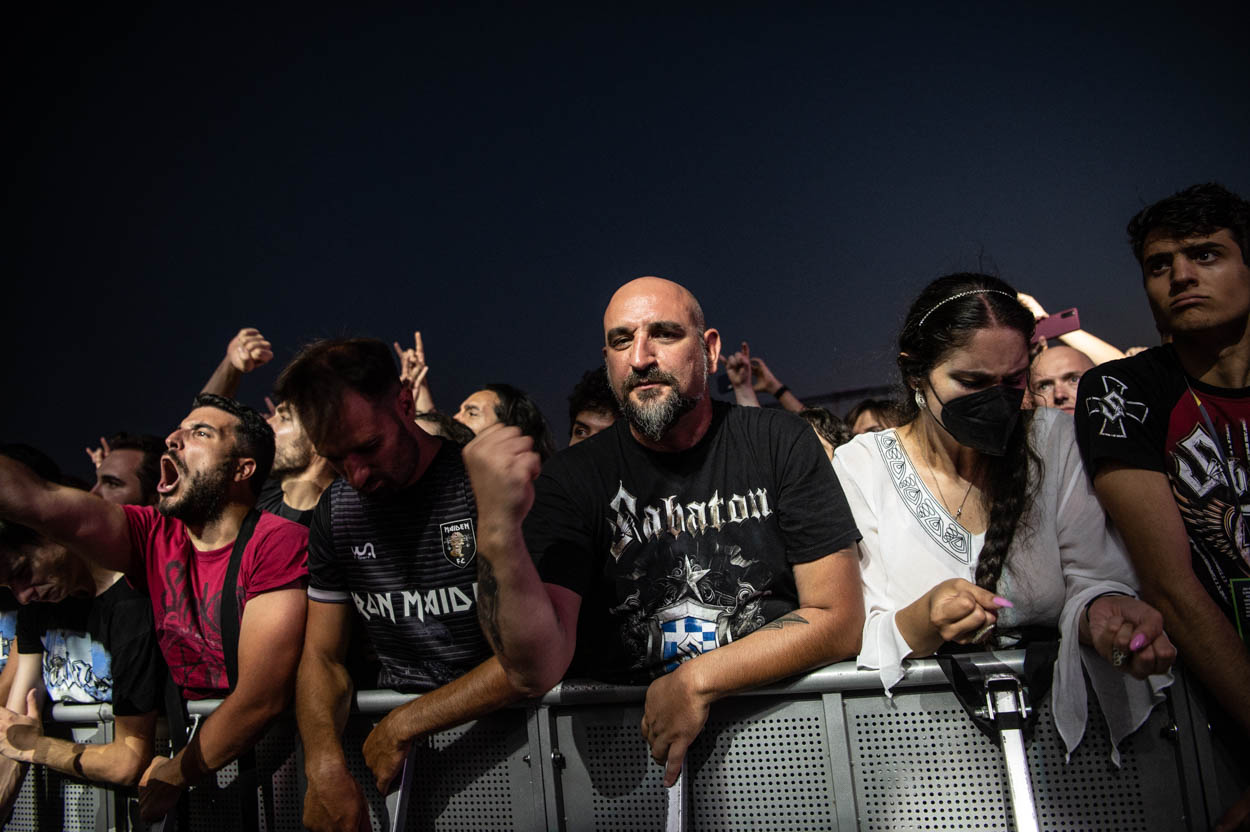 Photo of the fans at Sabaton's Show