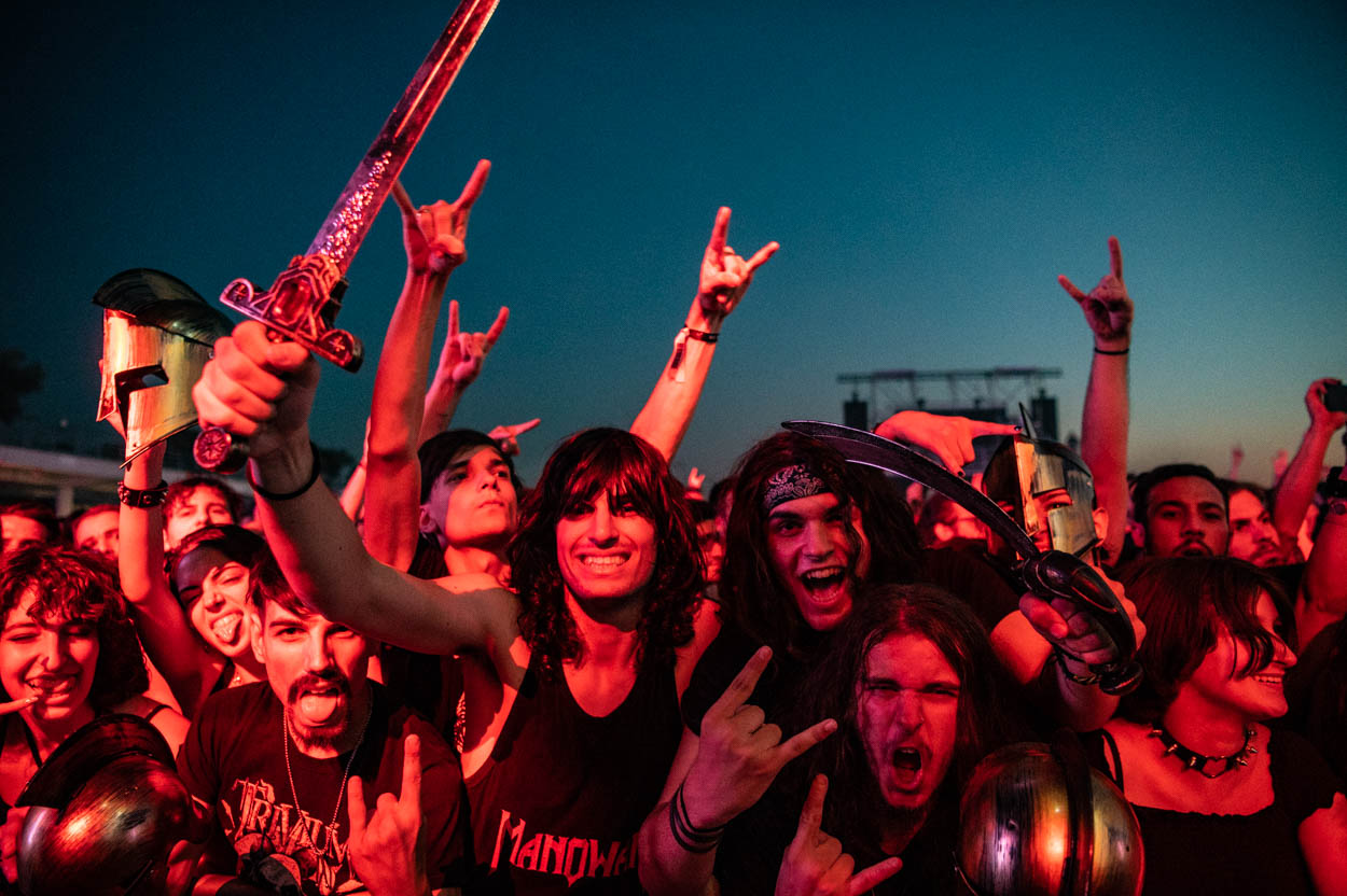 Photo of the fans at Sabaton's Show