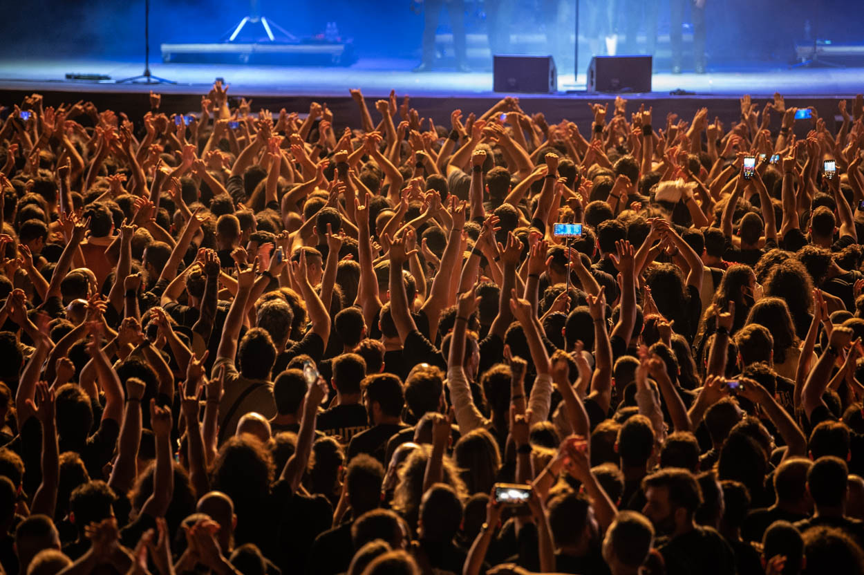 Photo of the audience at Release Athens 2022