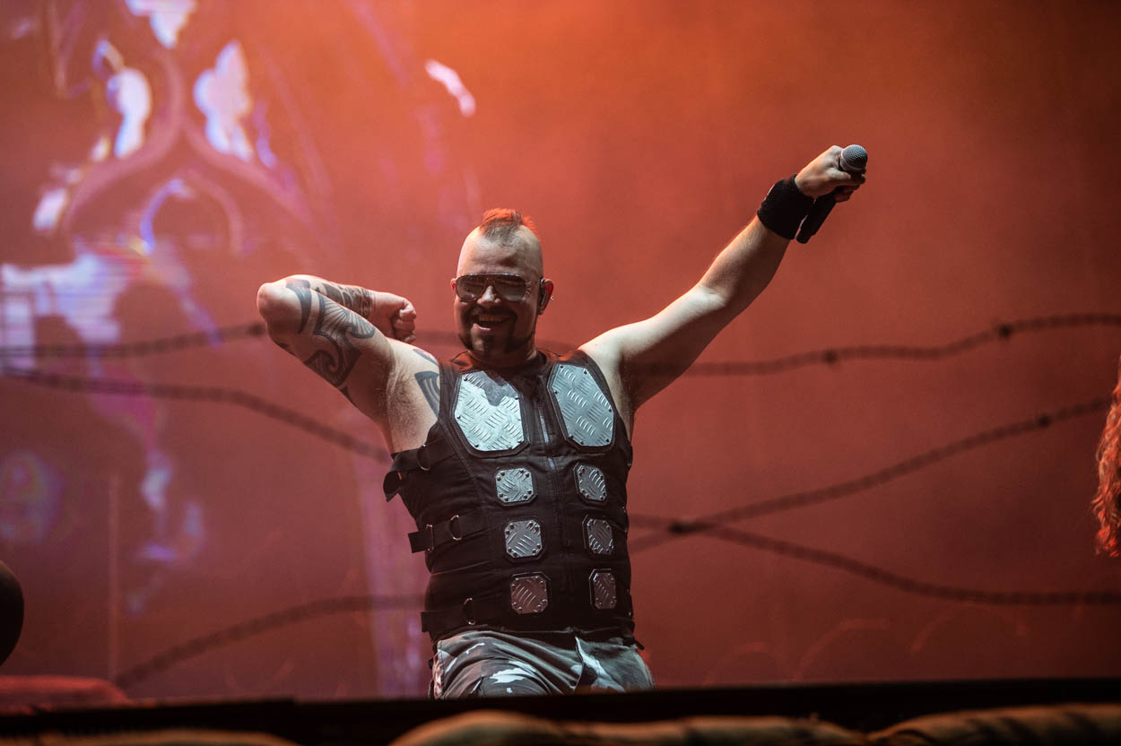 Ο Joakim Broden των Sabaton στο Release Athens 2022